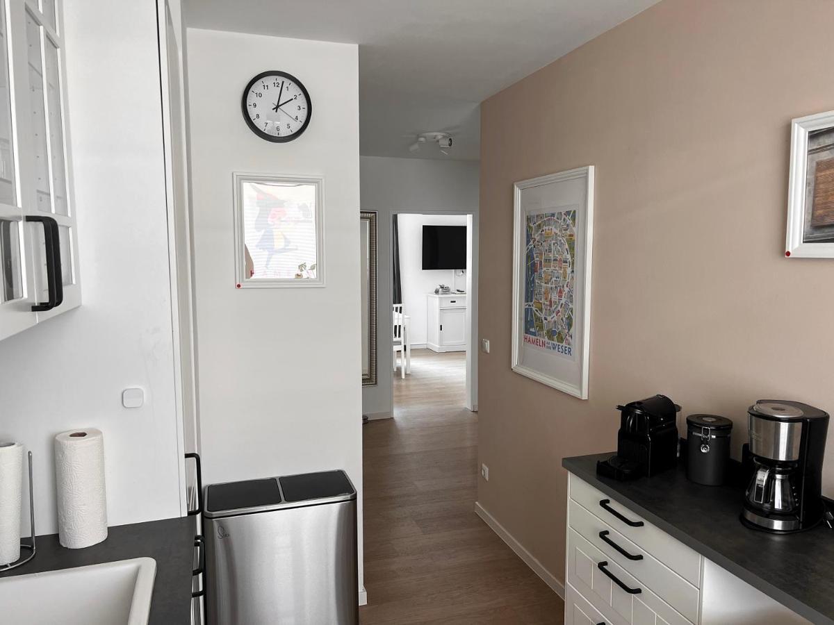 Ferienwohnung Baustrasse ฮาเมลน์ ภายนอก รูปภาพ
